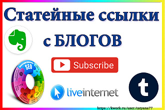 Статейные ссылки с блогов. + Статья