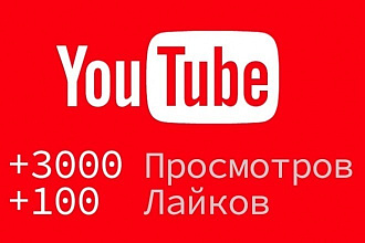 3000тысяки просмотров на канал +100 лайков