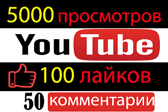 Real 5000 views on Youtube
