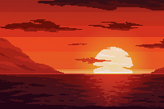 Нарисую иллюстрацию или фон для игры в стиле Pixel Art