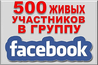500 живых подписчиков в facebook