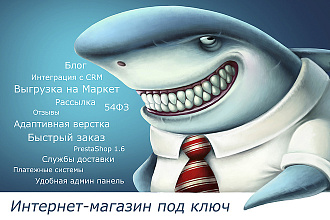 Адаптивный интернет-магазин под ключ