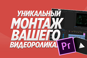 Монтаж, обработка видеороликов