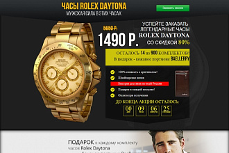 Сделаю копию одностраничного сайта Landing Page