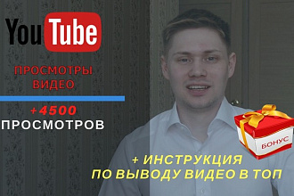 Раскрутка на Youtube 1000 просмотров + методика раскрутки канала
