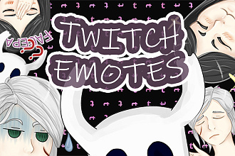 Нарисую смайл на twitch