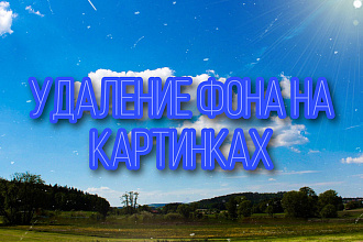 Удалю фон, могу заменить фон. Качественно и быстро