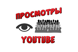2000 просмотров от реальных людей на YouTube-видео