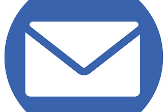 Разошлю вручную рассылку e-mail по вашей базе