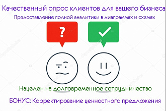 Проведу опрос целевой аудитории для вашего бизнеса