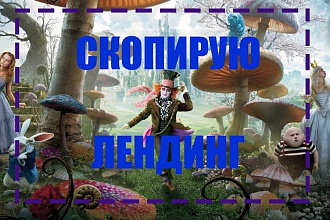 Скопирую лендинг