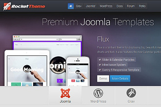 5 любых Joomla шаблонов RocketTheme
