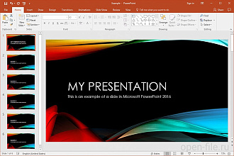 Создам презентацию в Microsoft PowerPoint