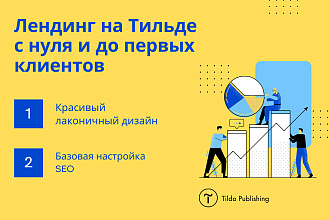 Грамотный лендинг на Тильде, с нуля и до первых клиентов