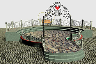 Создаю 3D объекты визуализация