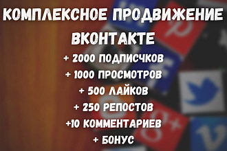 Комплексное продвижение ВКонтакте, лайки