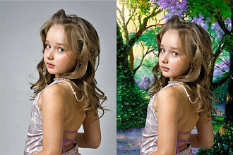 Эффектно удалю фон фотографии