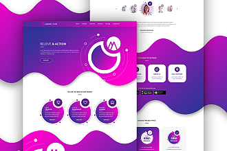 Верстка Landing Page