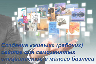 Профессиональное создание сайтов для самозанятых и малого бизнеса