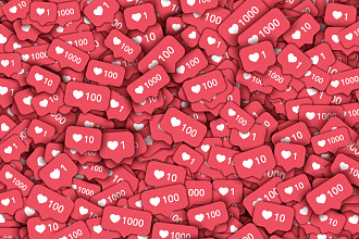 Добавлю 1000 качественных лайков в Instagram