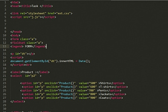 Веб скрипт на php и js