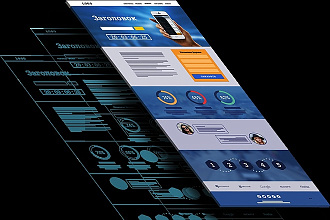 Создам landing page под ключ Лендинг с уникальным дизайном