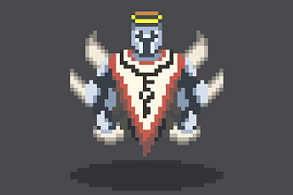 Сделаю по кадровую анимацию pixel персонажа