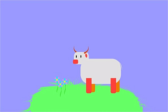 Нарисую простых персонажей