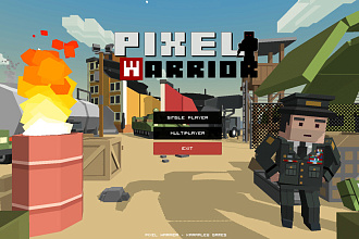 Исходник игры Pixel Warrior At Daybreak на Unity