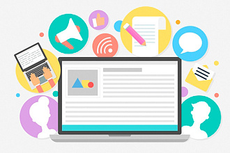 Наполнение статьями проектов на wordpress