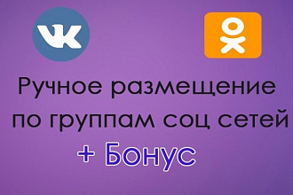 Размещу ваше объявления в 65 группах во вконтакте