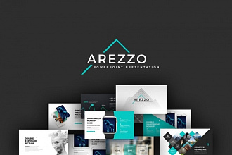 Презентация Ареззо, Шаблон PowerPoint