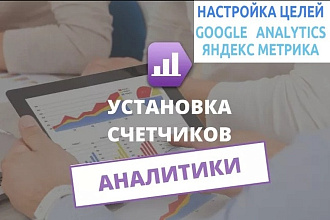 Настройка счетчиков Яметрики и Ганалиткс + цели