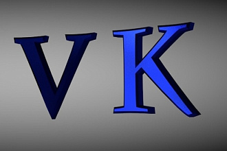 Vk шапка в 3D c эффектами