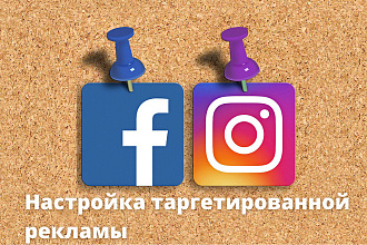 Настройка таргетированной рекламы Instagram, Facebook