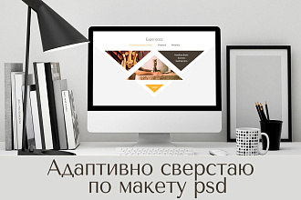 Адаптивная верстка вашего PSD. HTML + CSS