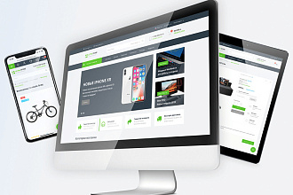 Универсальный шаблон для Opencart 3 с модулями +