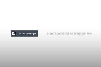 Настройка и ведение рекламного кабинета facebook