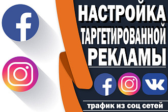 Настройка таргетированной рекламы Facebook, insta