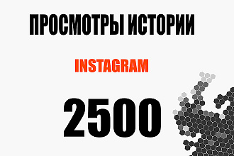 2500 просмотров историй на все