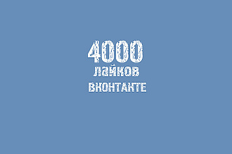 200 лайков на 20 фото, в сумме 4000 лайков