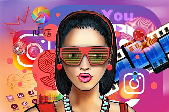 Сделаю изображения для публикаций в Instagram