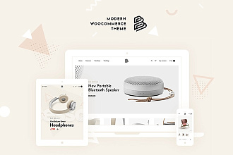 Barberry русская премиум тема WooCommerce интернет-магазина