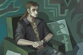Нарисую 2D иллюстрацию