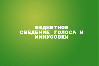 Сведу голос с минусовкой